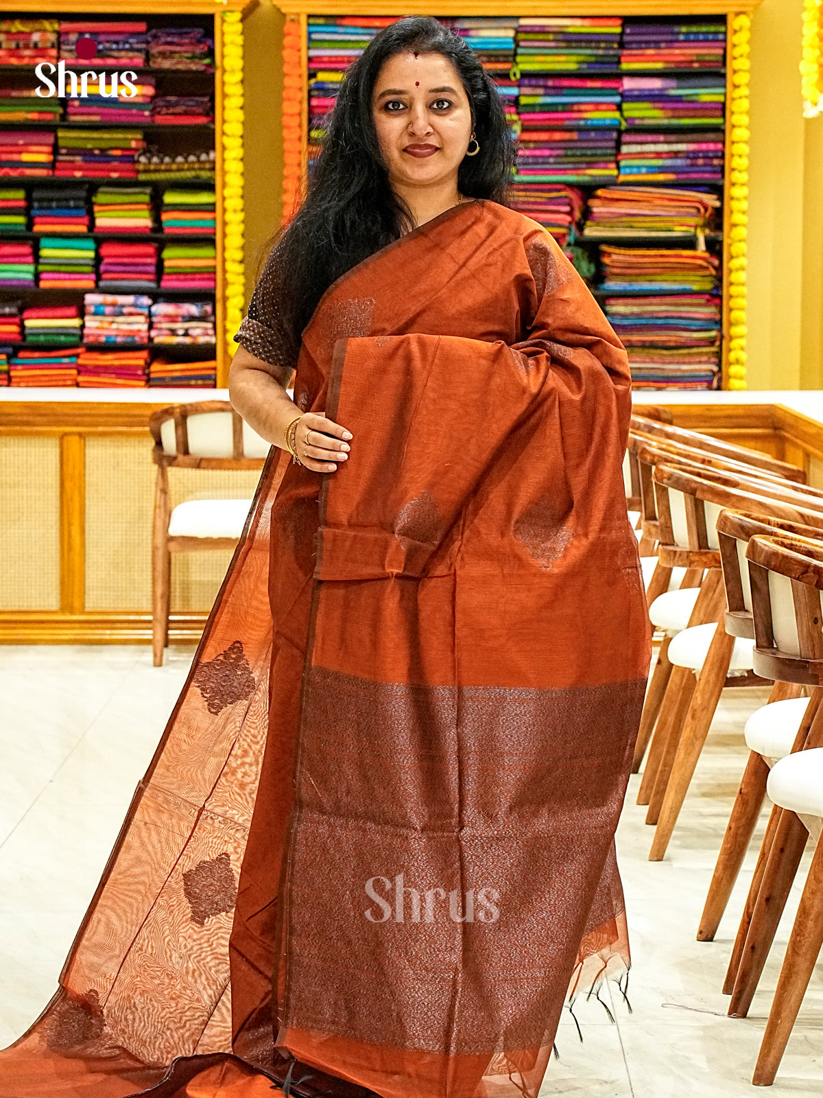 Semi Silkcotton Saree - EJ10409