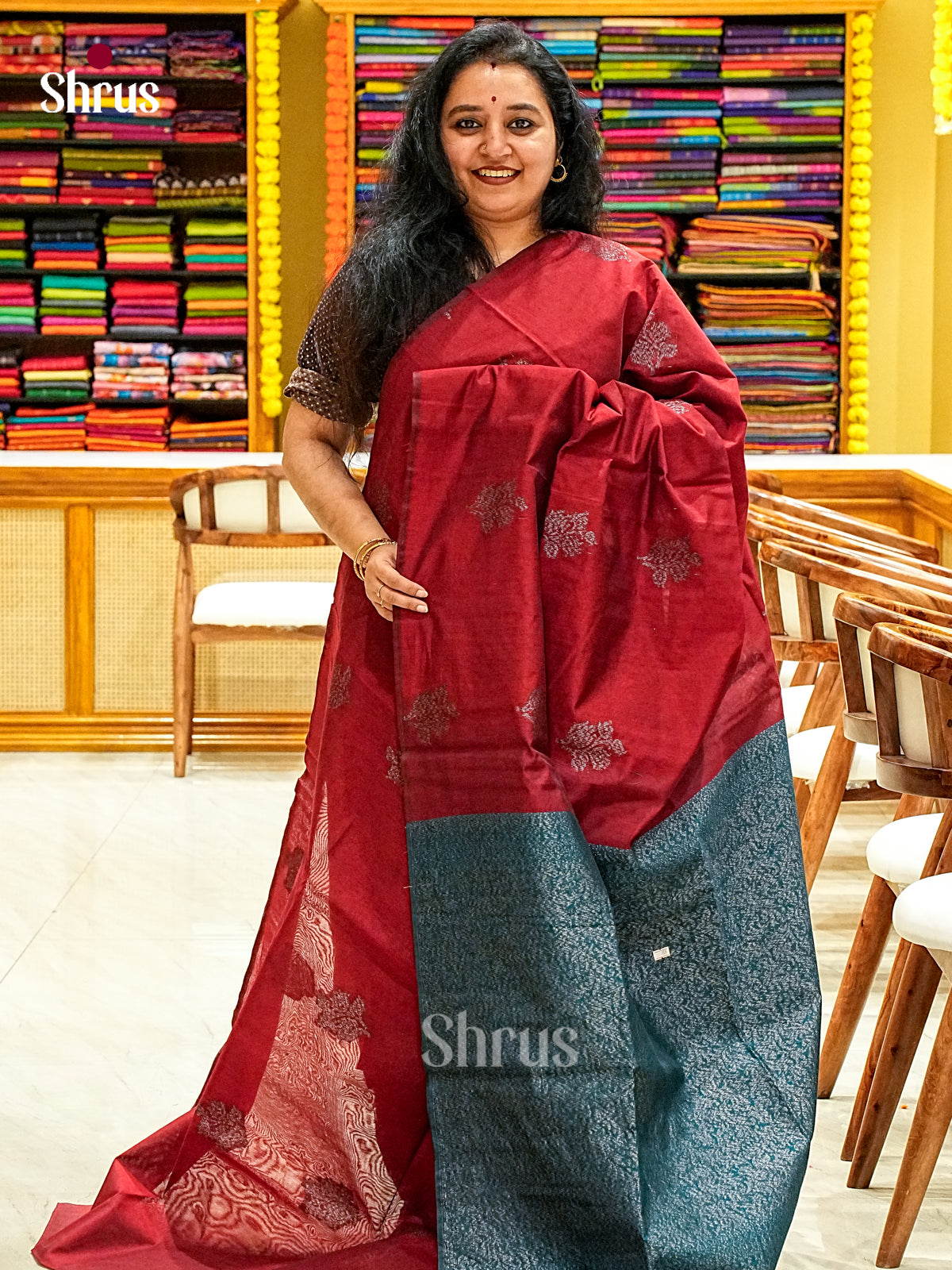 Semi Silkcotton Saree - EJ10411
