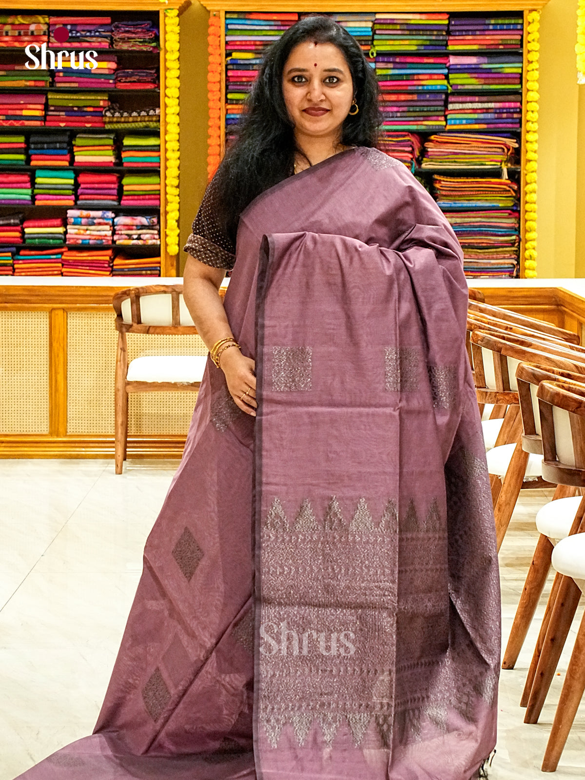 Semi Silkcotton Saree - EJ10416