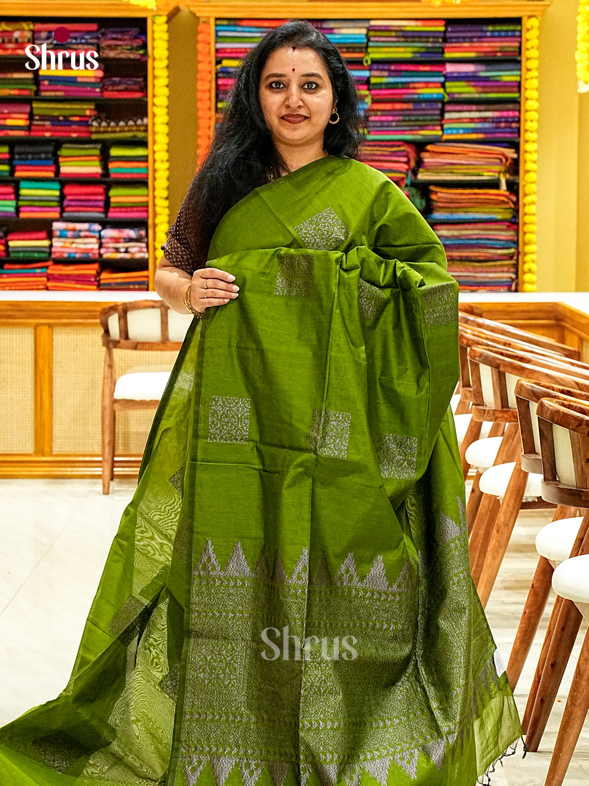 Semi Silkcotton Saree - EJ10418