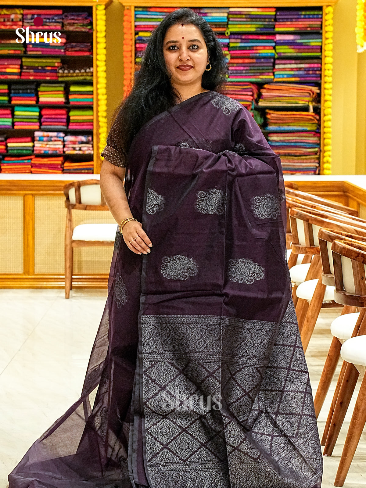 Semi Silkcotton Saree - EJ10439