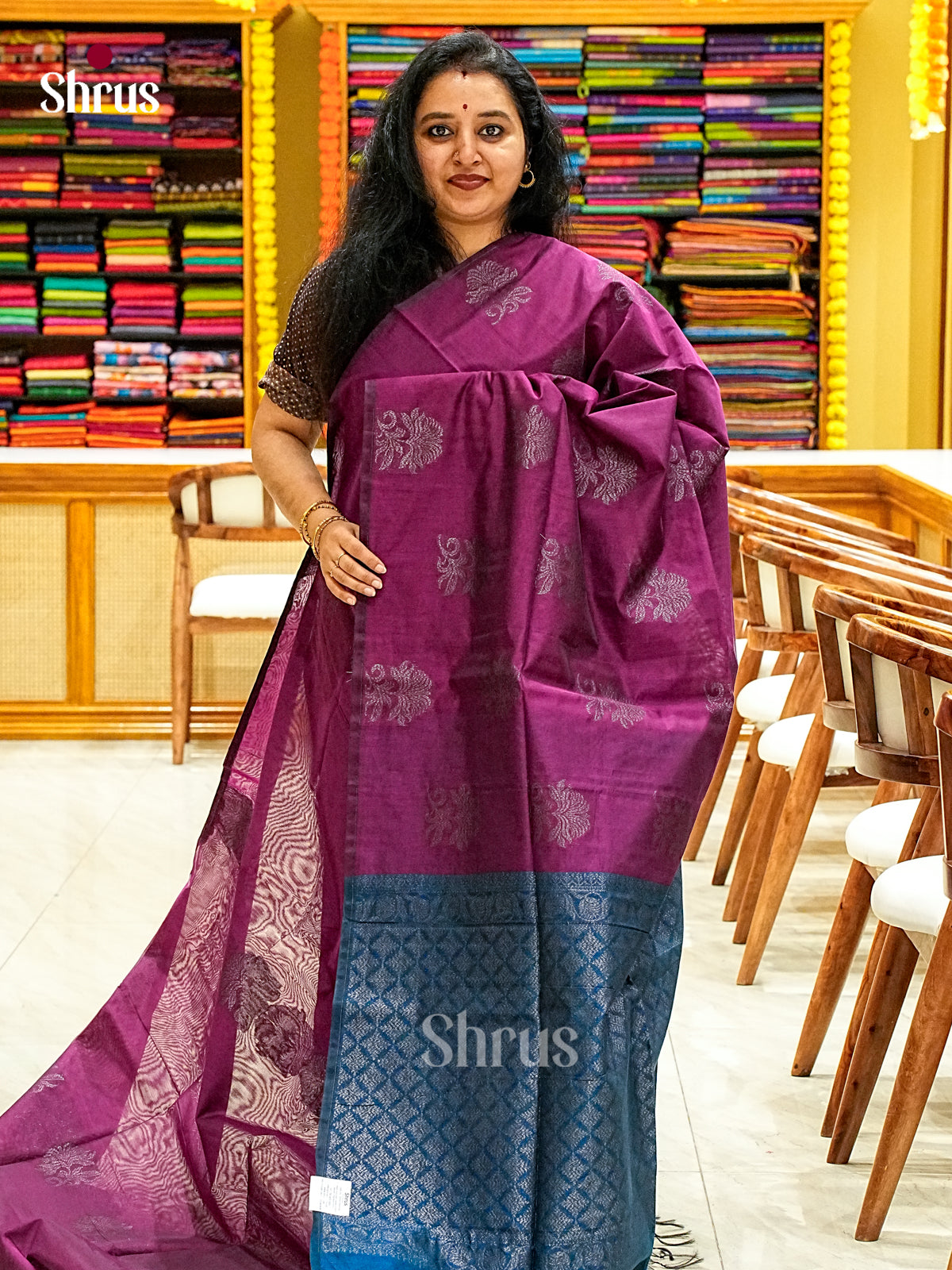 Semi Silkcotton Saree - EJ10450
