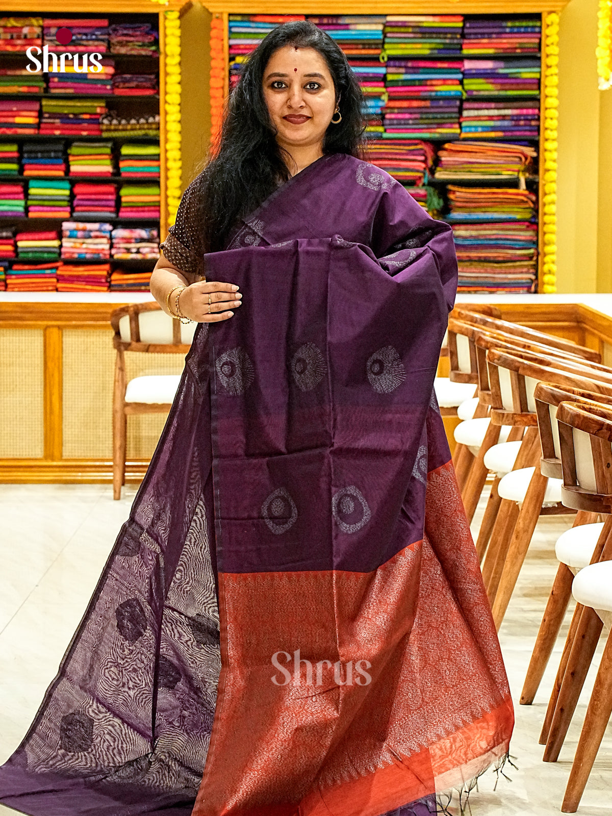 Semi Silkcotton Saree - EJ10455
