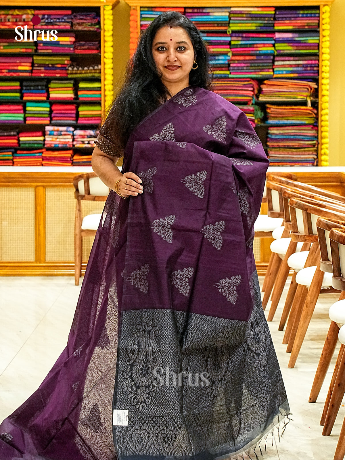 Semi Silkcotton Saree - EJ10458