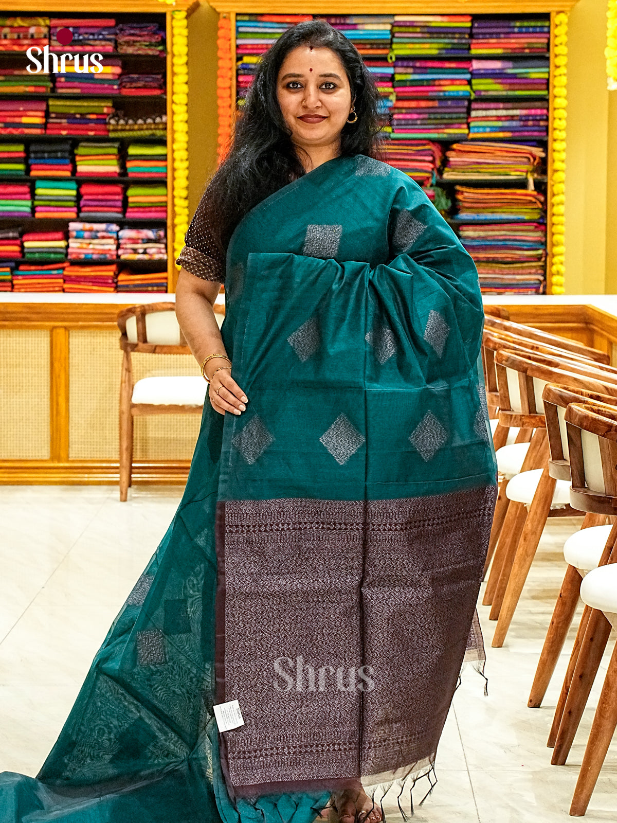 Semi Silkcotton Saree - EJ10460