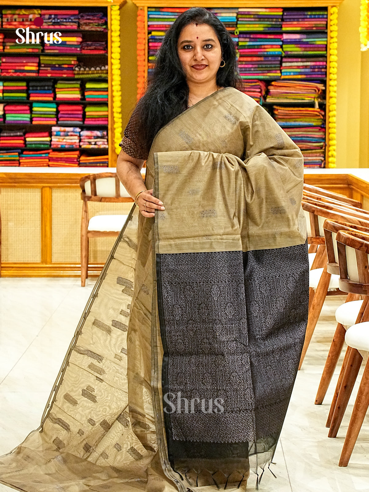 Semi Silkcotton Saree - EJ10494
