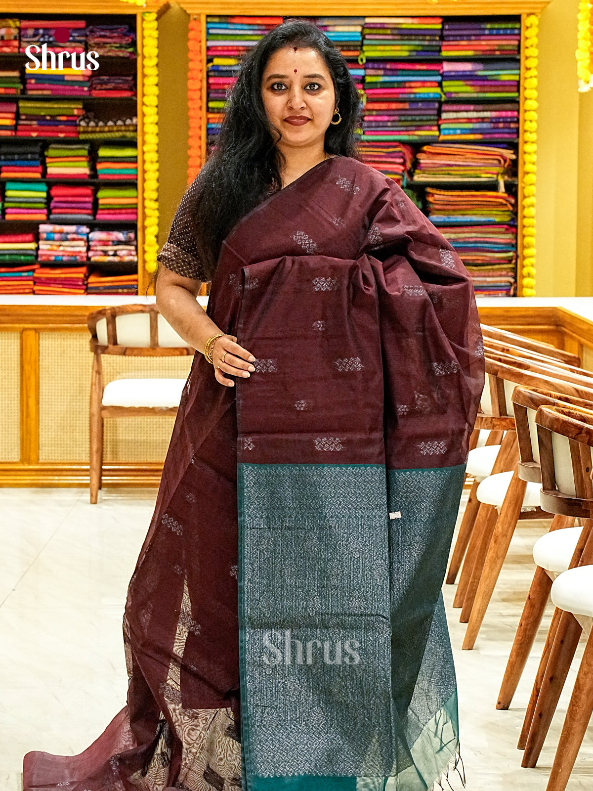 Semi Silkcotton Saree - EJ10522
