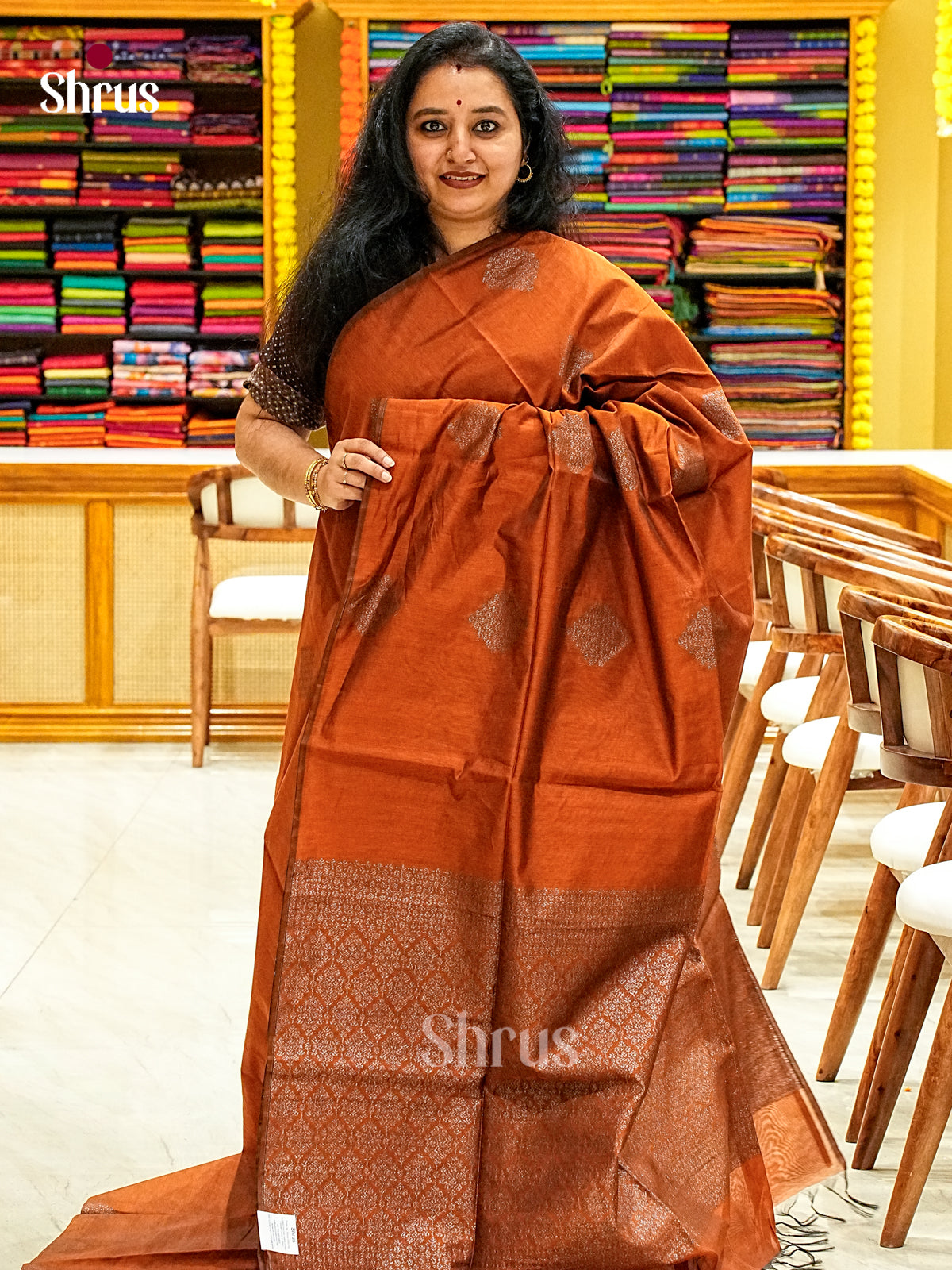 Semi Silkcotton Saree - EJ10526