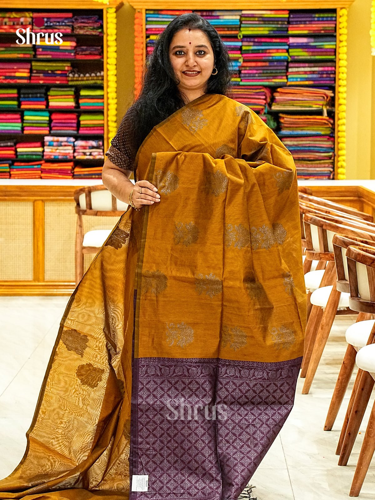 Semi Silkcotton Saree - EJ10536