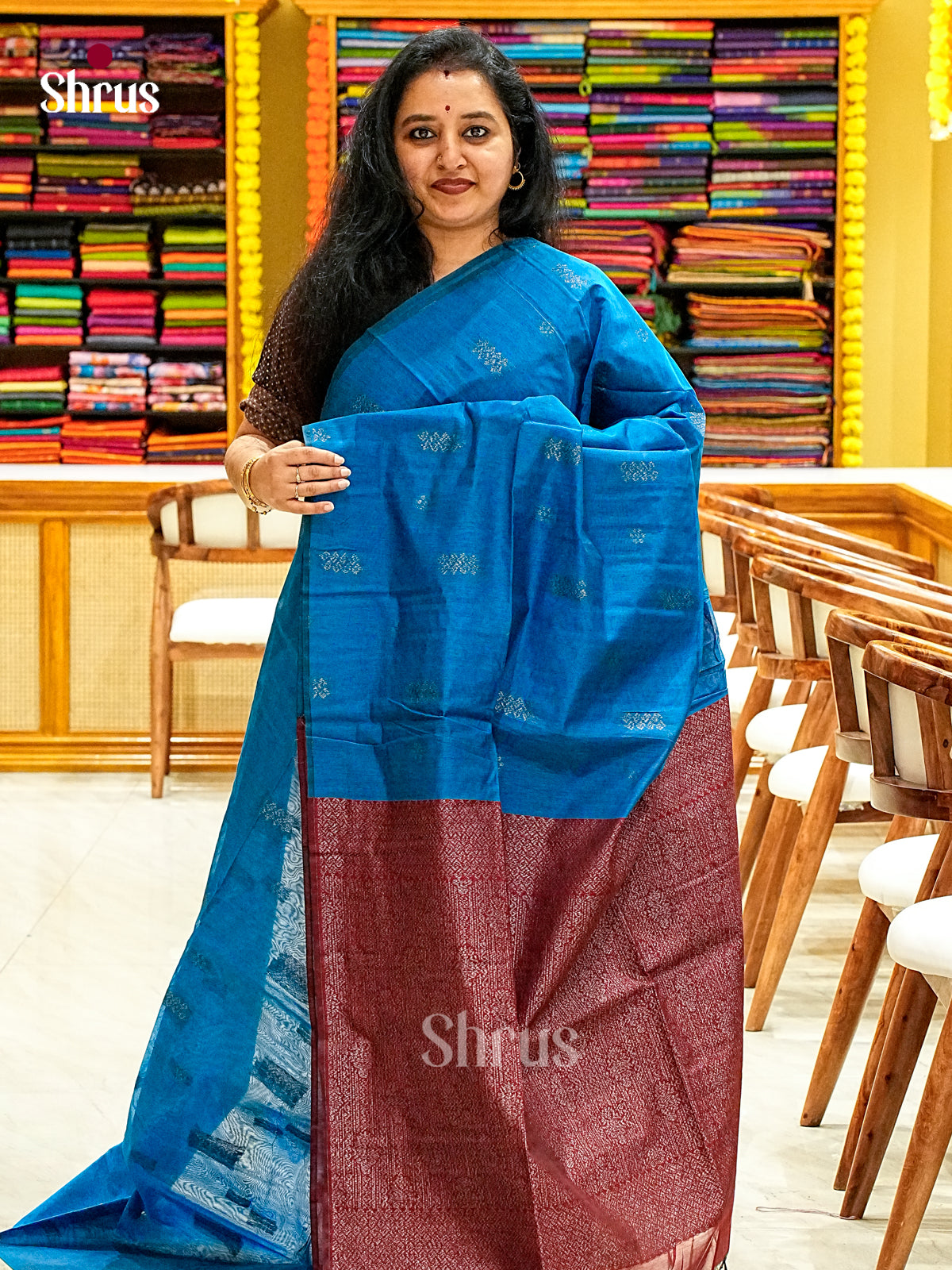 Semi Silkcotton Saree - EJ10537
