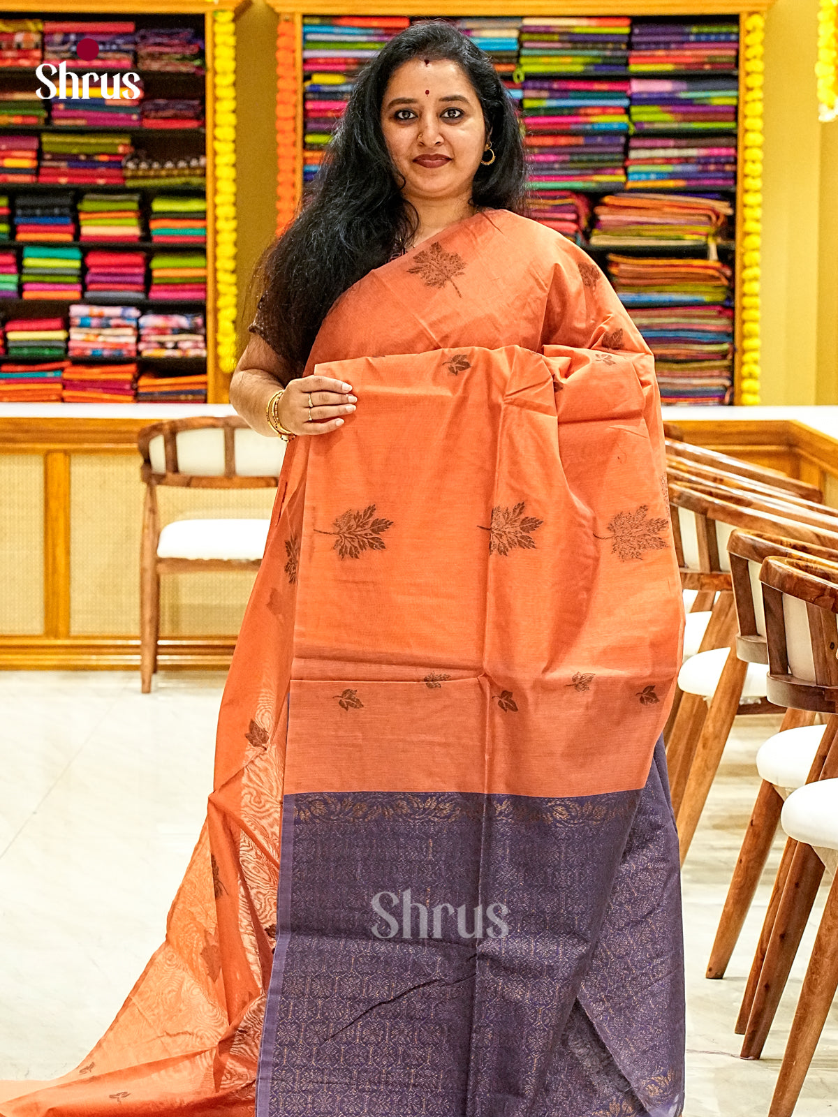 Semi Silkcotton Saree - EJ10538