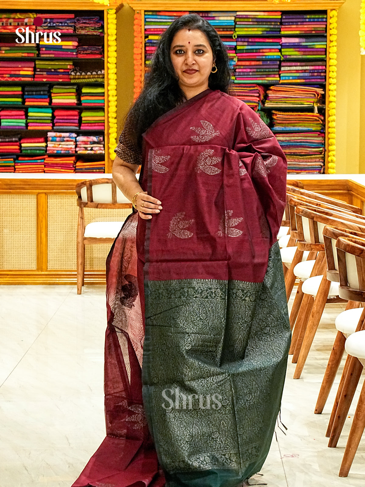 Semi Silkcotton Saree - EJ10549