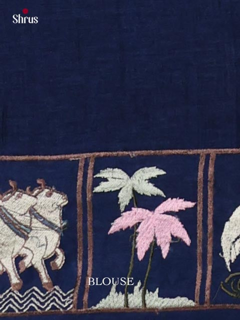 Tussar Embroidery Saree - EJ11028