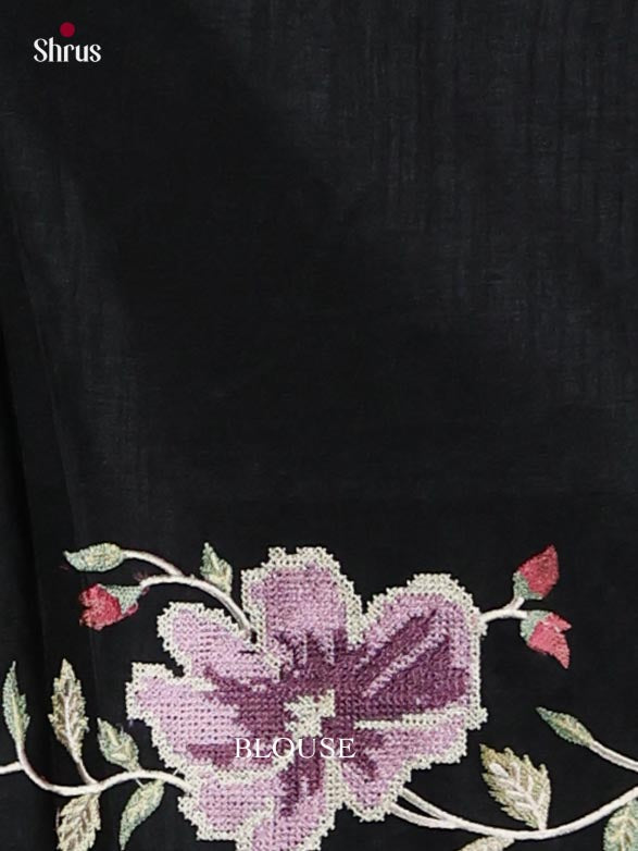 Tussar Embroidery Saree - EJ11035