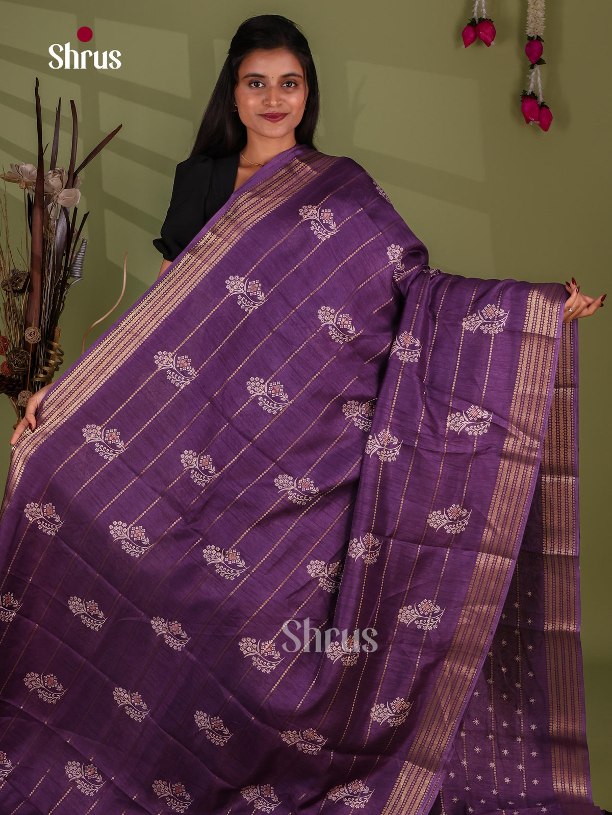 Semi Crepe Saree - EJ11213