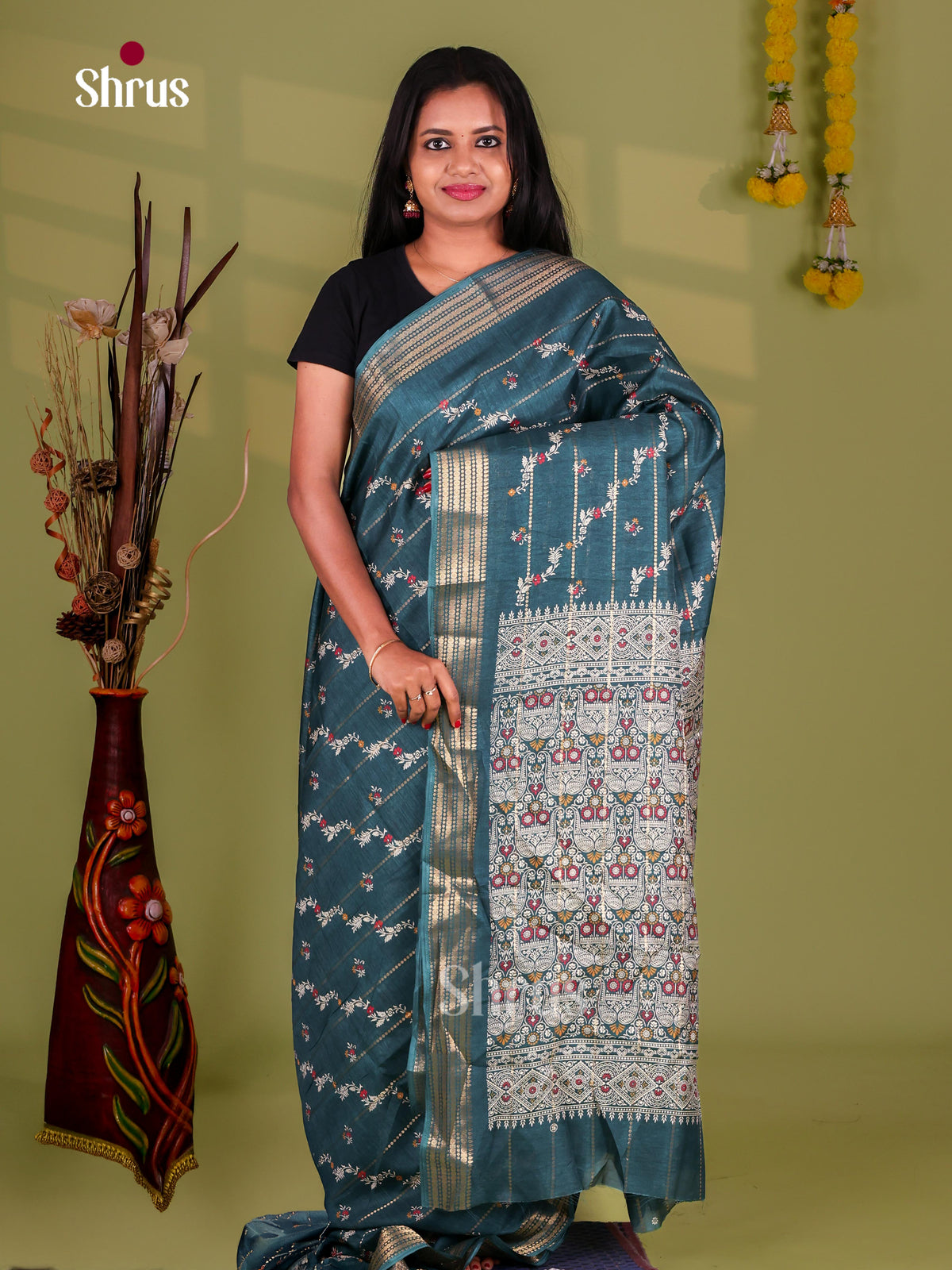 Semi Crepe Saree - EJ11241