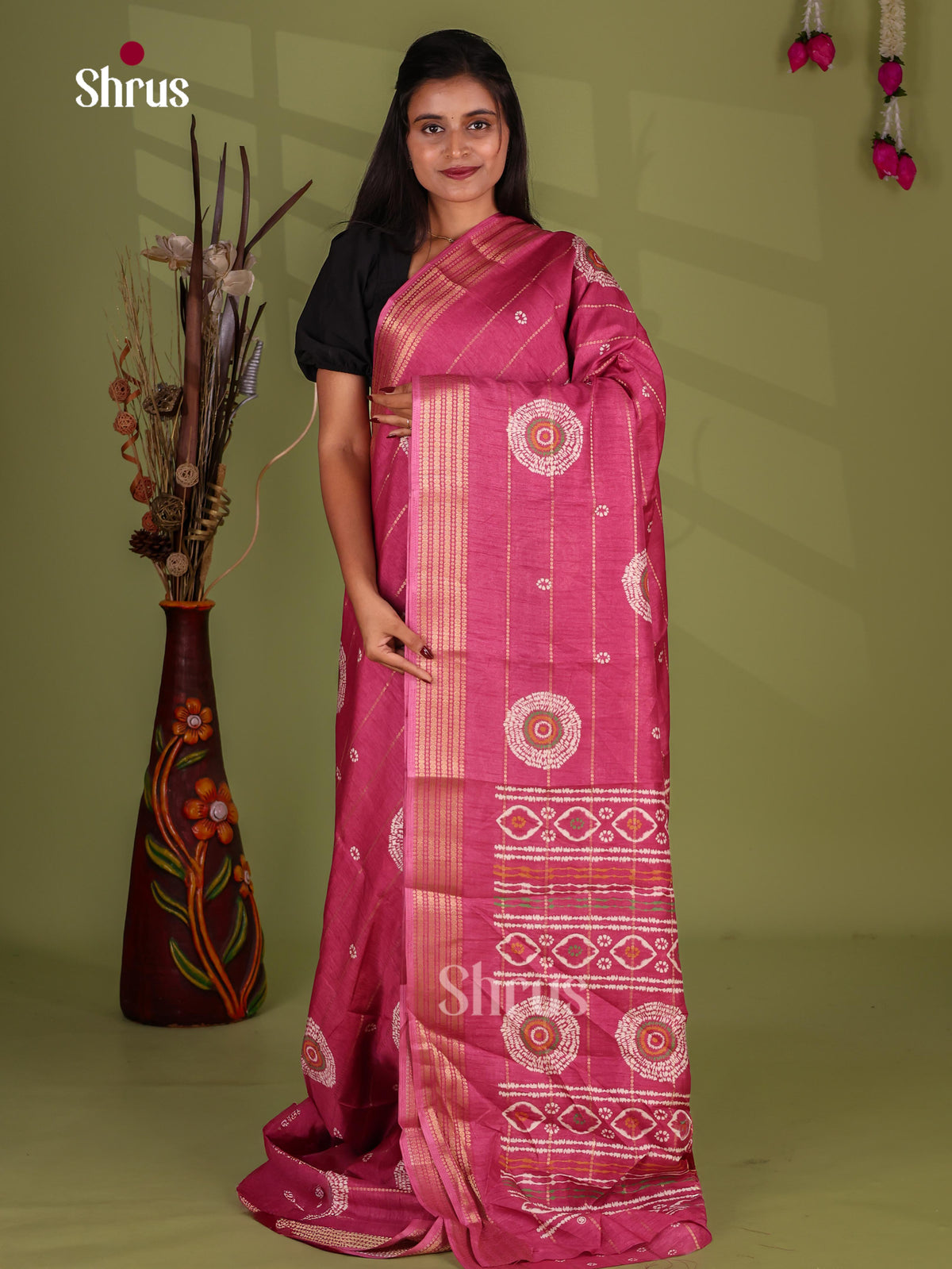 Semi Crepe Saree - EJ11259