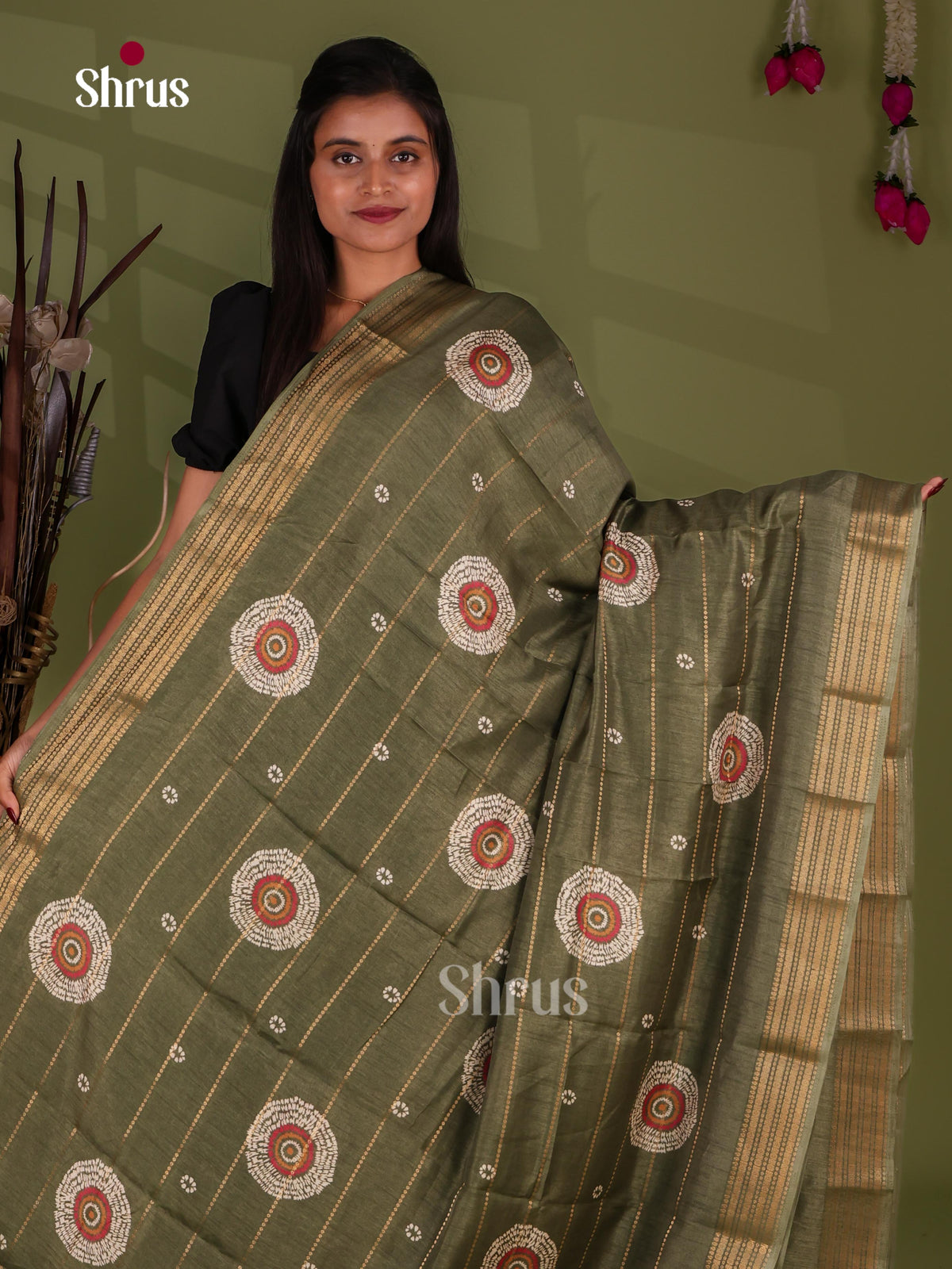 Semi Crepe Saree - EJ11262