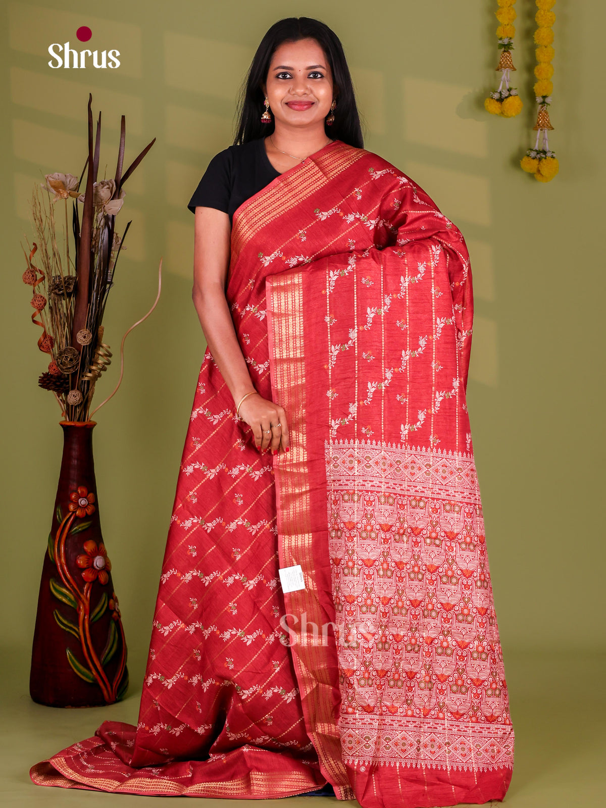 Semi Crepe Saree - EJ11265