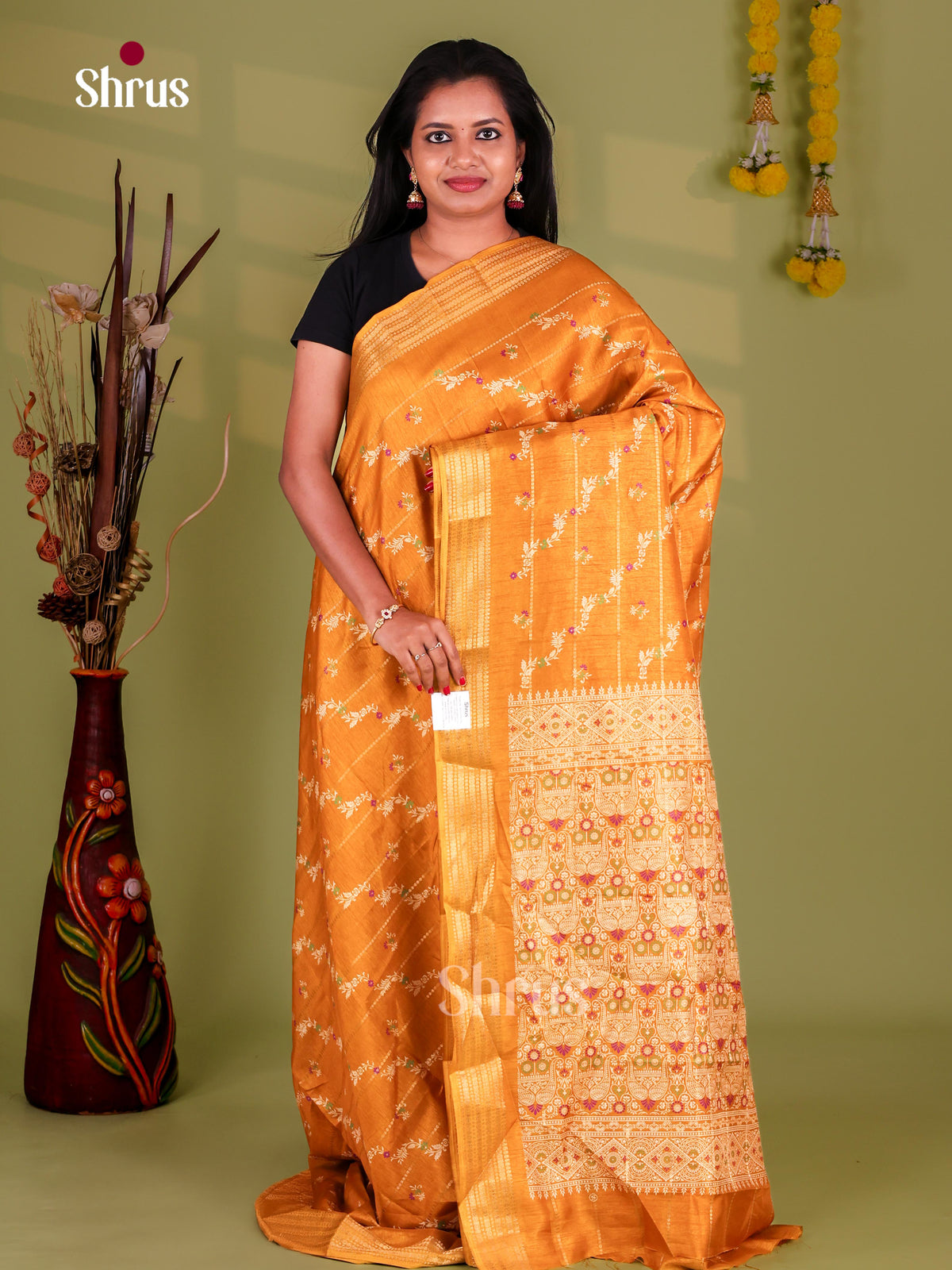 Semi Crepe Saree - EJ11268