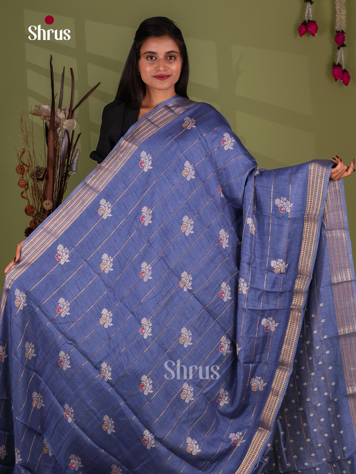 Semi Crepe Saree - EJ11270