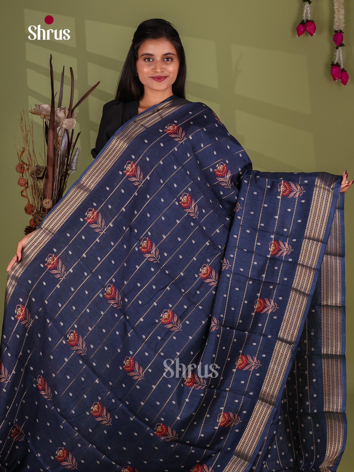 Semi Crepe Saree - EJ11290
