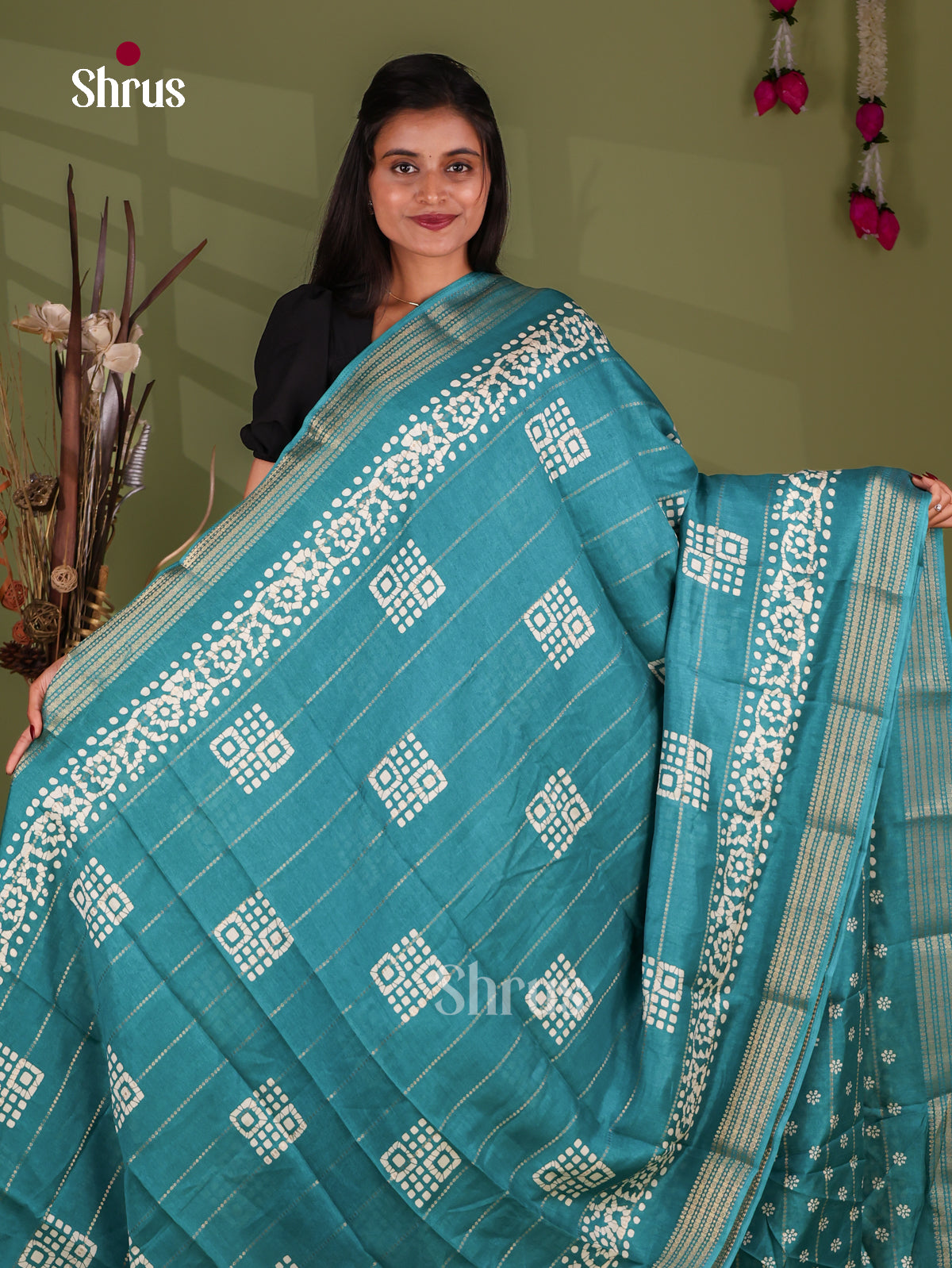 Semi Crepe Saree - EJ11293