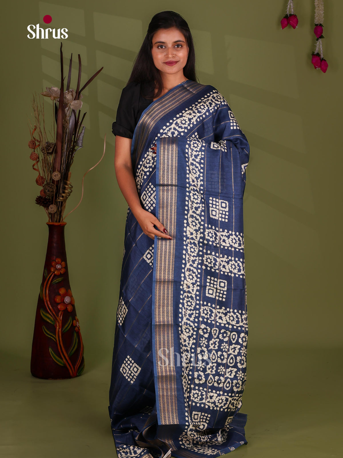 Semi Crepe Saree - EJ11295