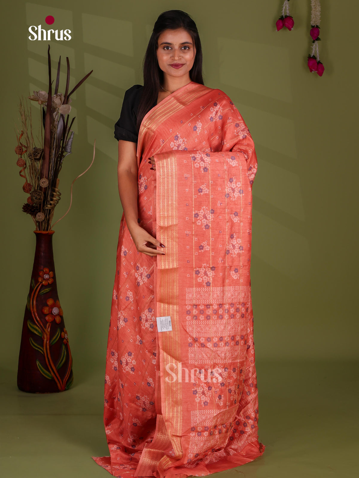 Semi Crepe Saree - EJ11319