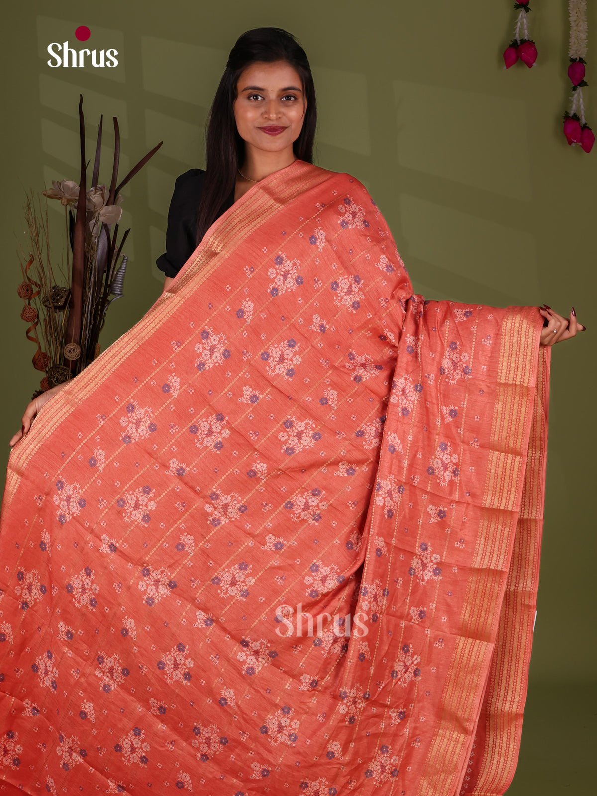 Semi Crepe Saree - EJ11319