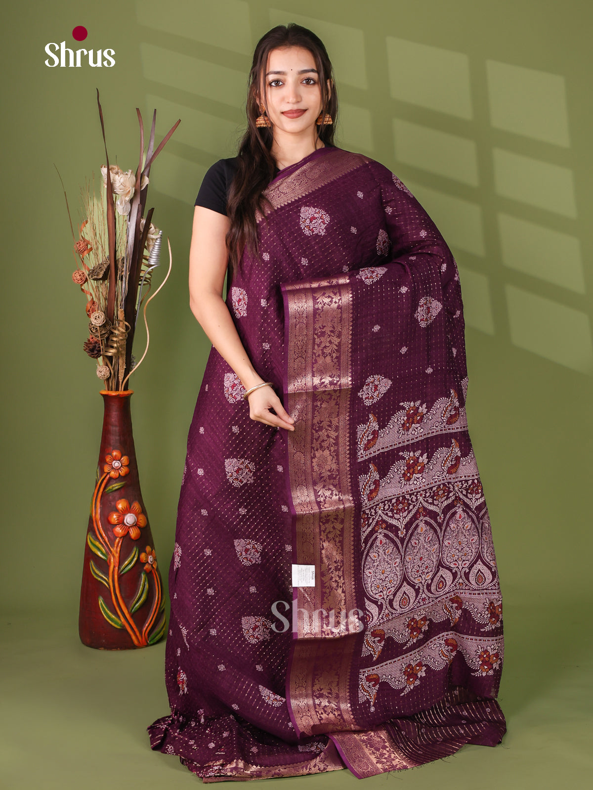 Semi Crepe Saree - EJ11327