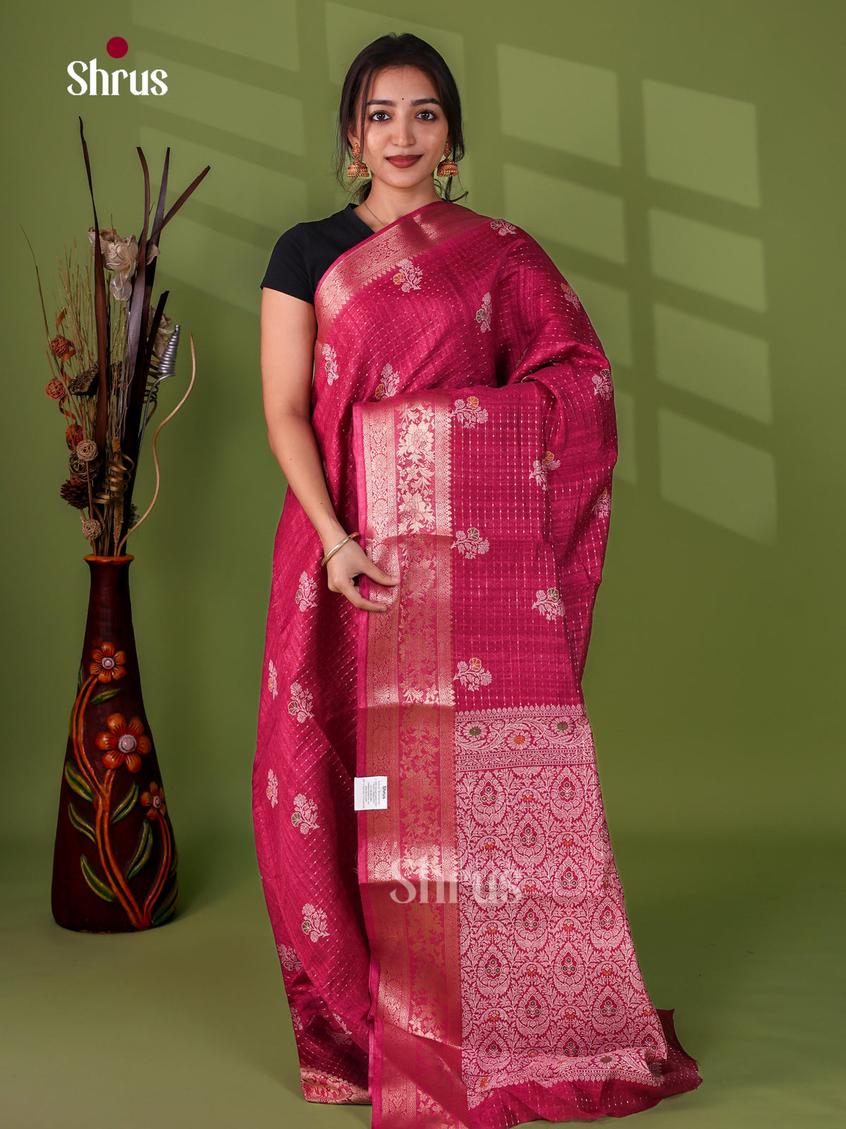 Semi Crepe Saree - EJ11328