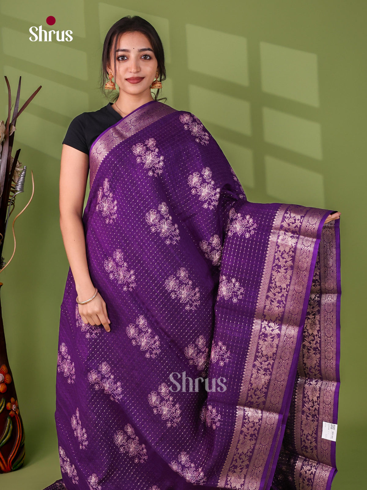 Semi Crepe Saree - EJ11330