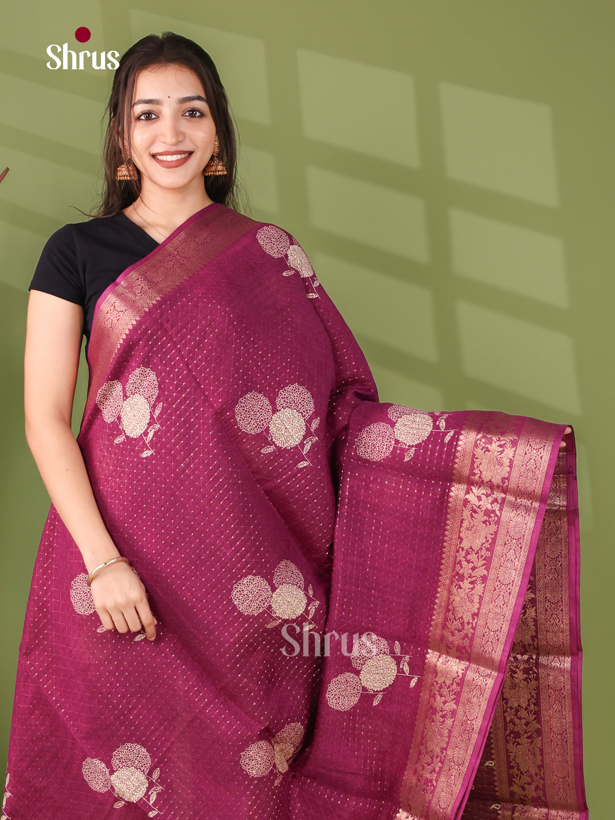 Semi Crepe Saree - EJ11336