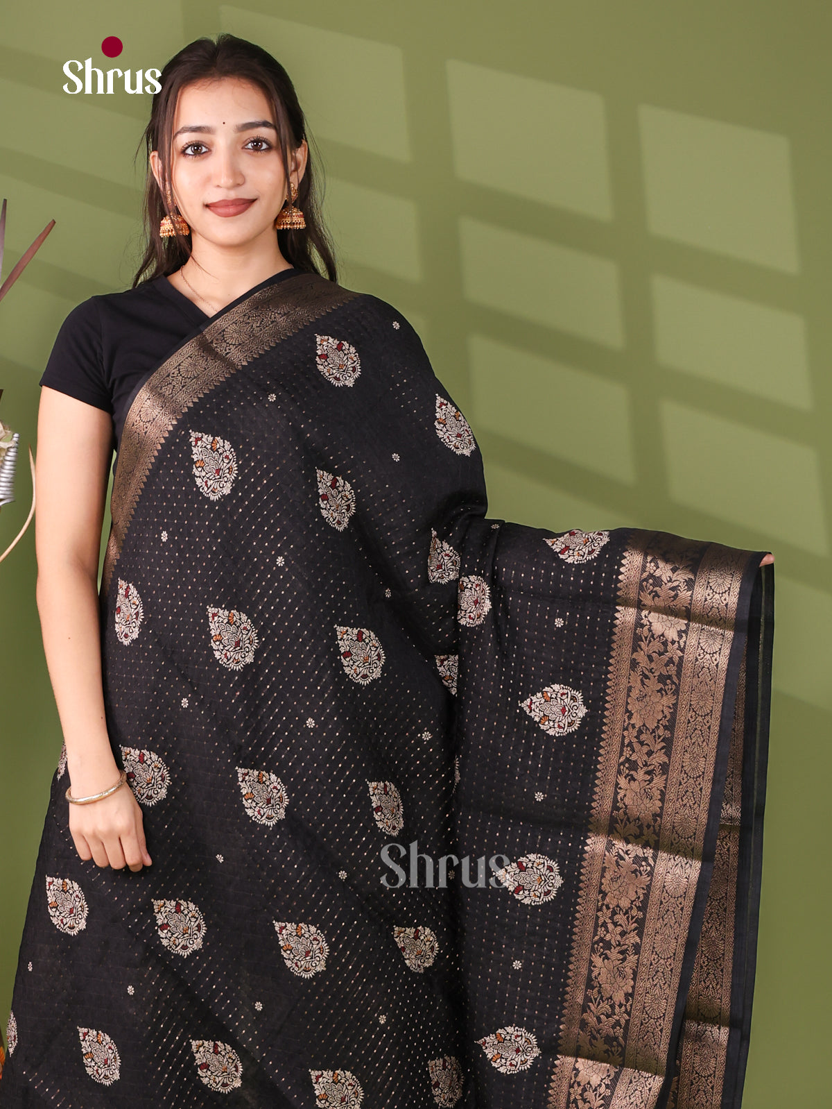Semi Crepe Saree - EJ11338