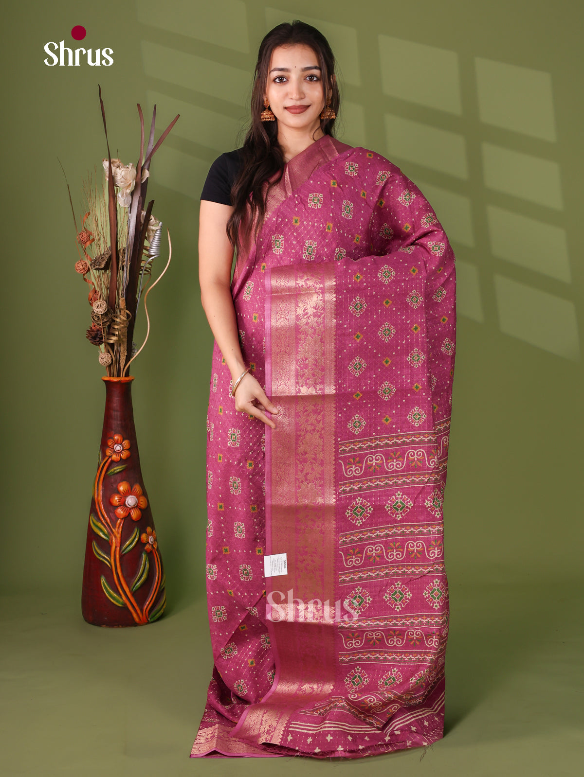 Semi Crepe Saree - EJ11340