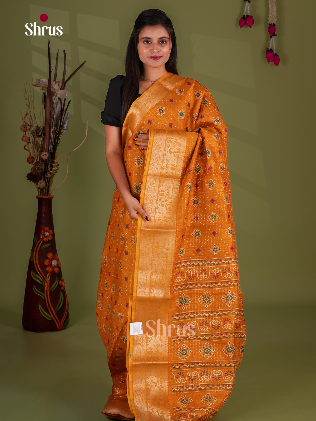 Semi Crepe Saree - EJ11345