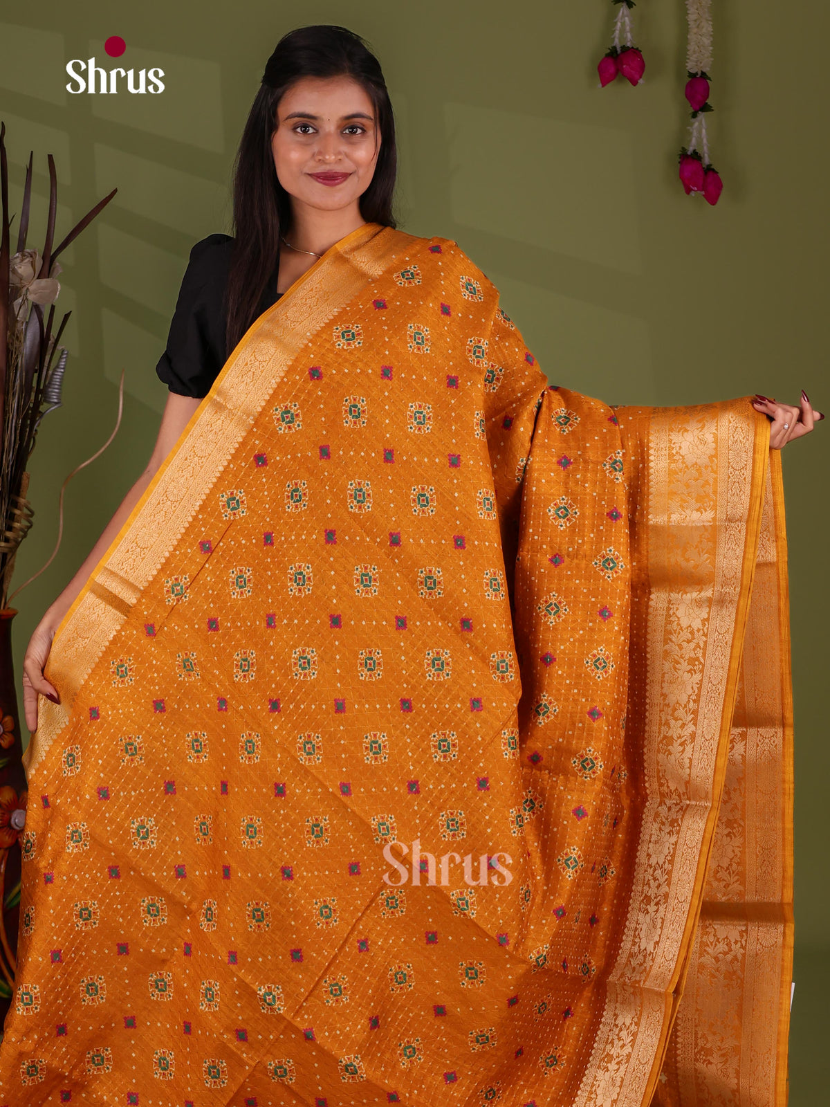 Semi Crepe Saree - EJ11345