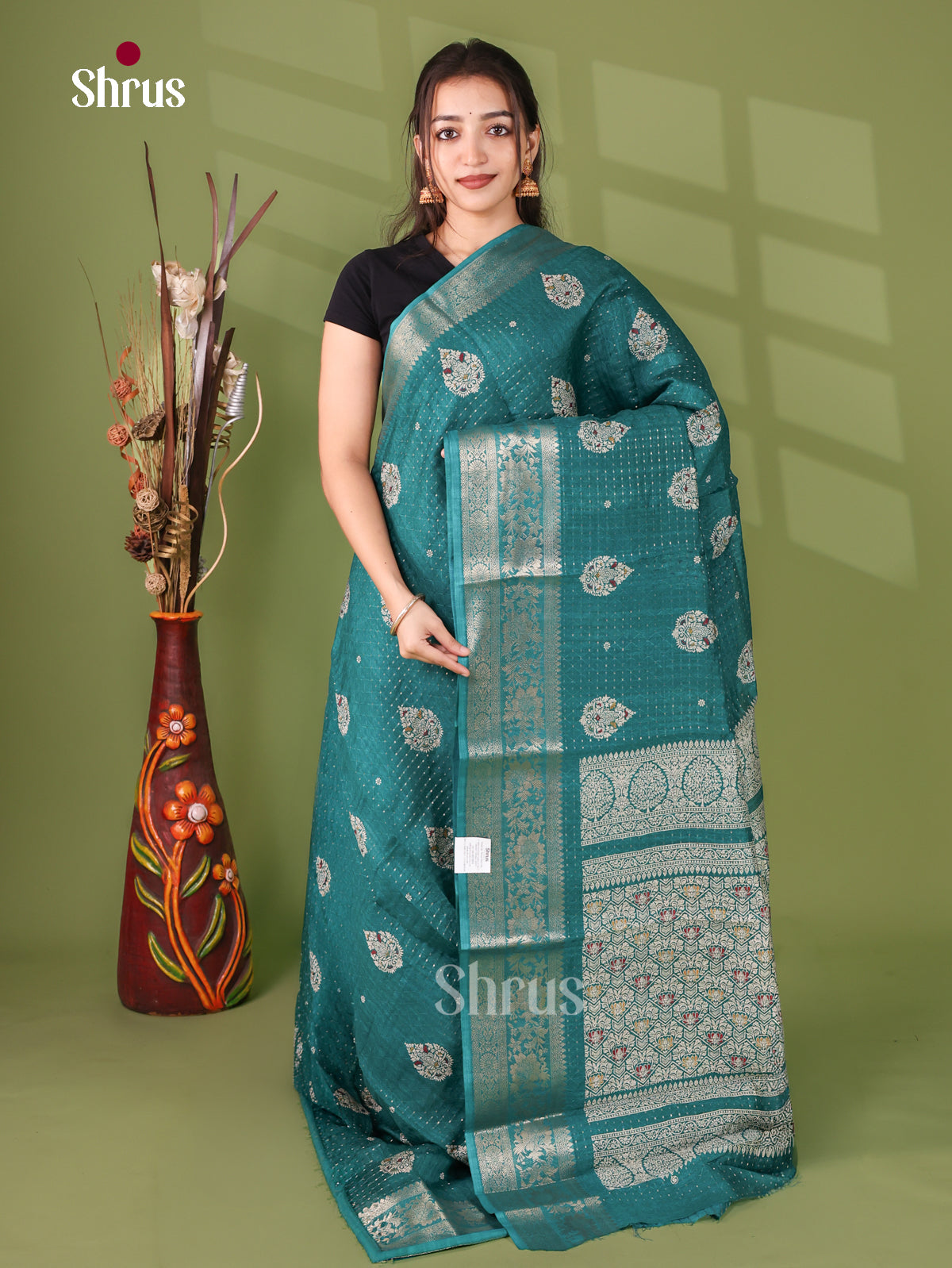 Semi Crepe Saree - EJ11352
