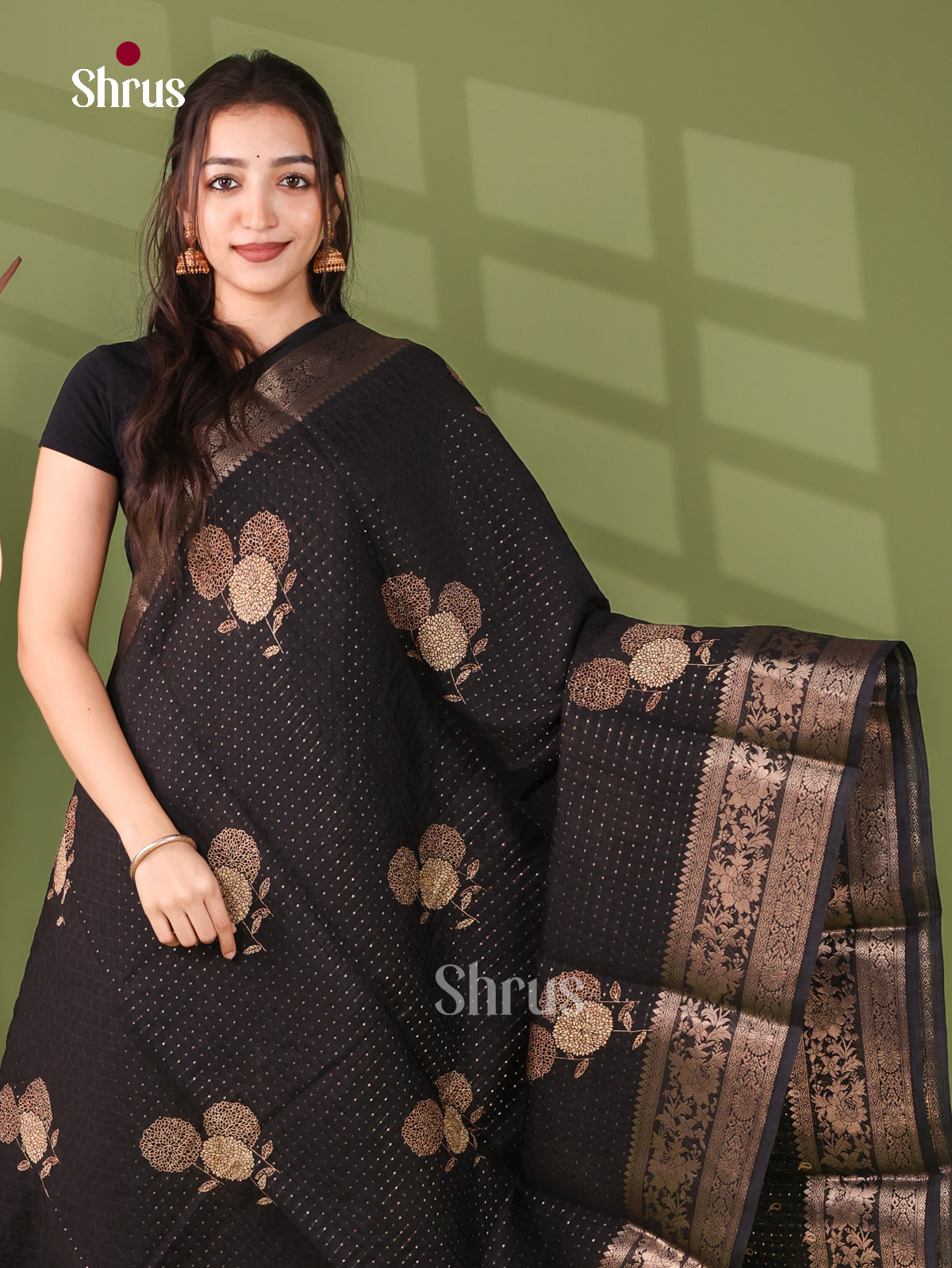 Semi Crepe Saree - EJ11353