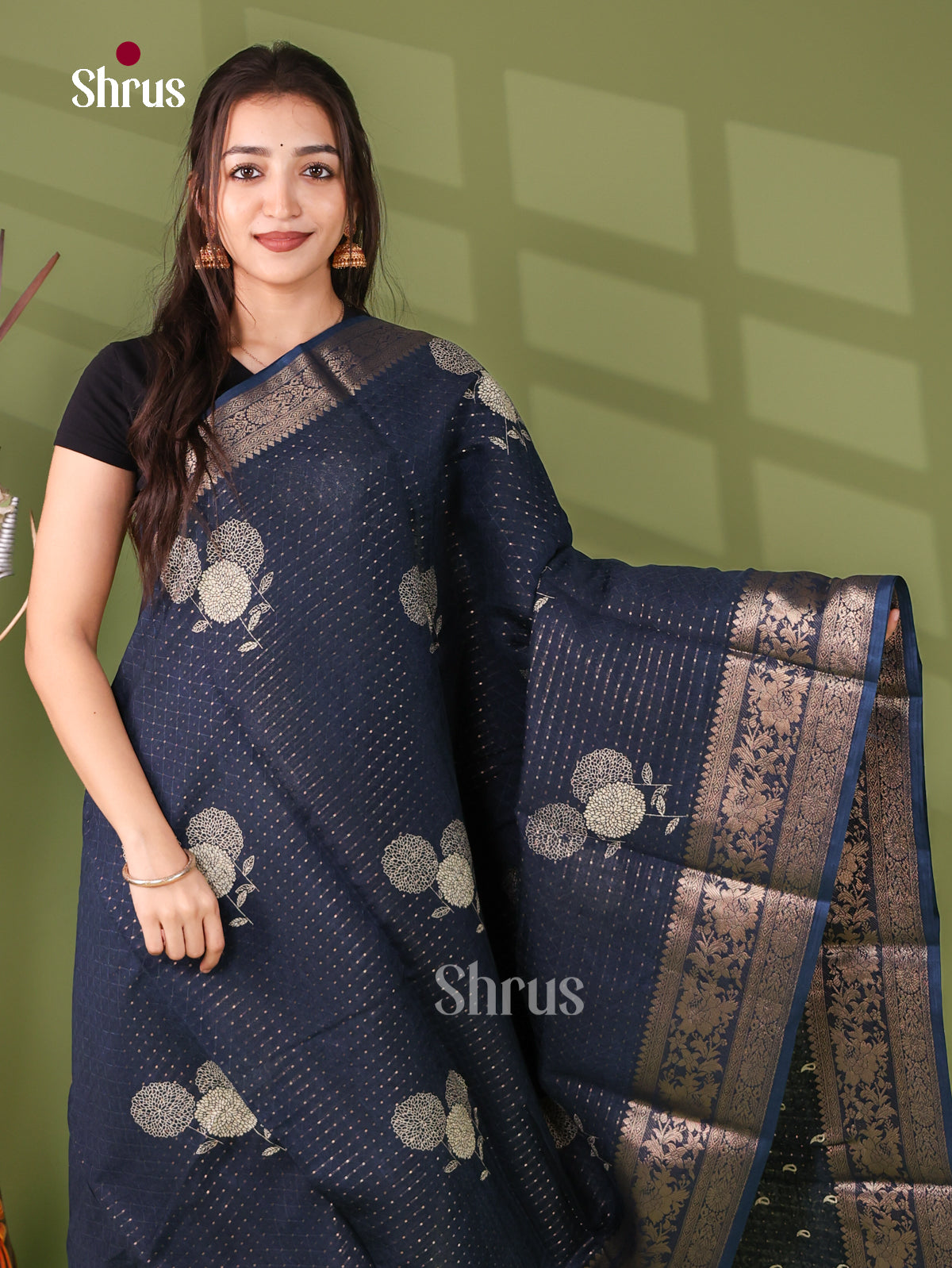 Semi Crepe Saree - EJ11354