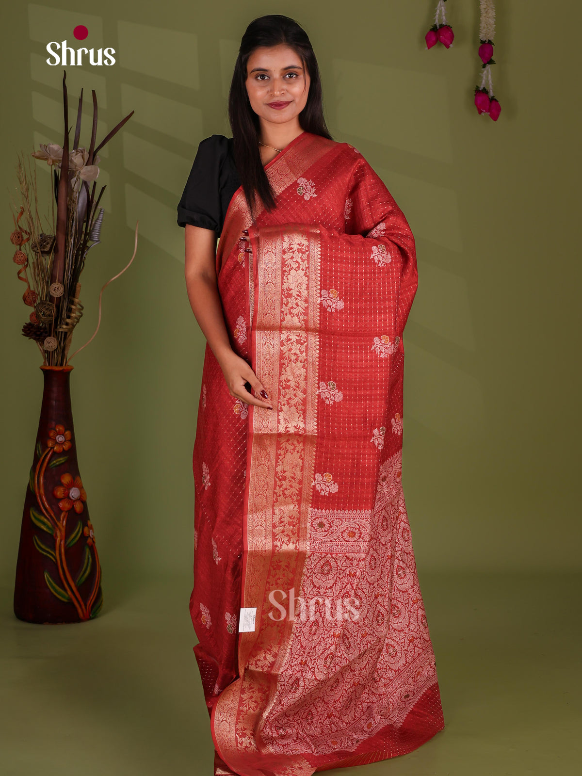 Semi Crepe Saree - EJ11359