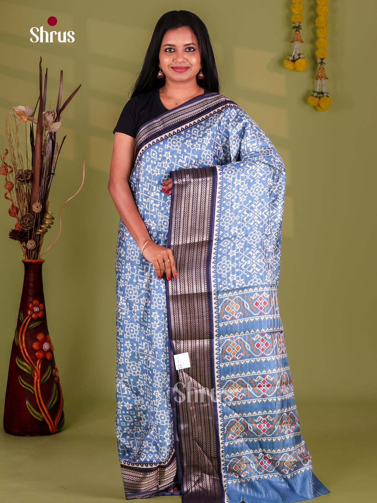 Semi Crepe Saree - EJ11364