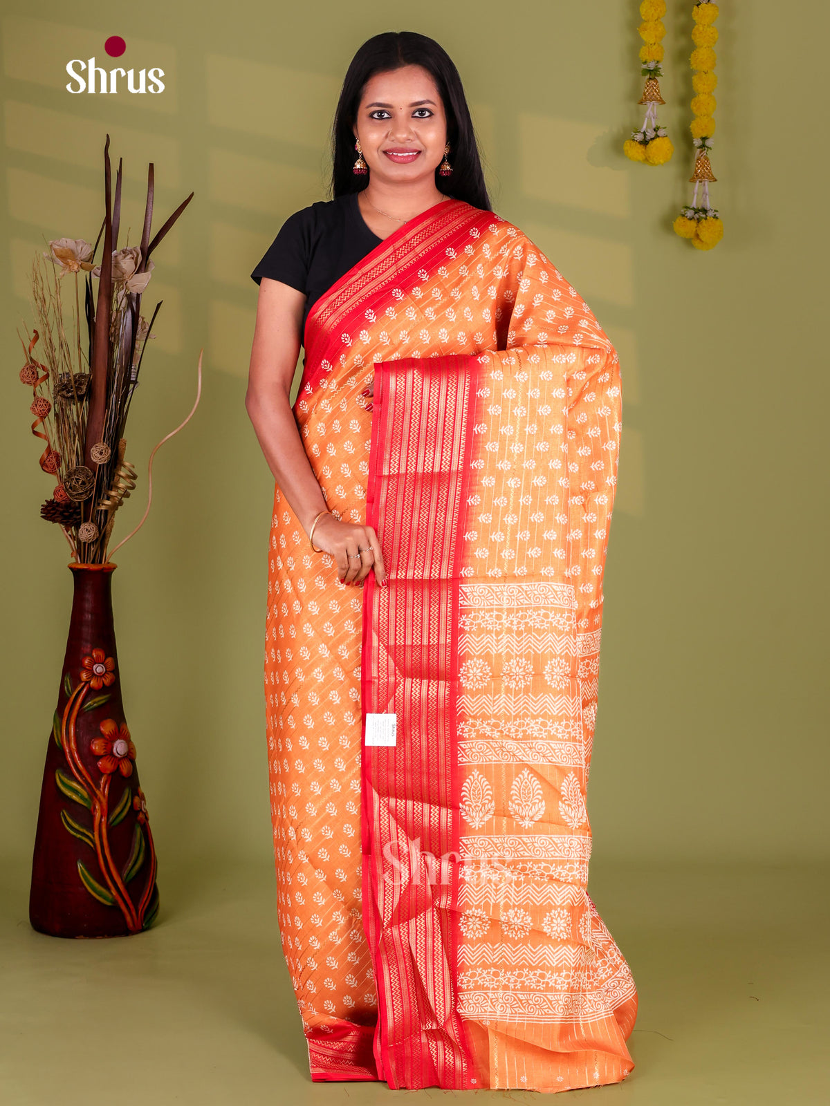 Semi Crepe Saree - EJ11379