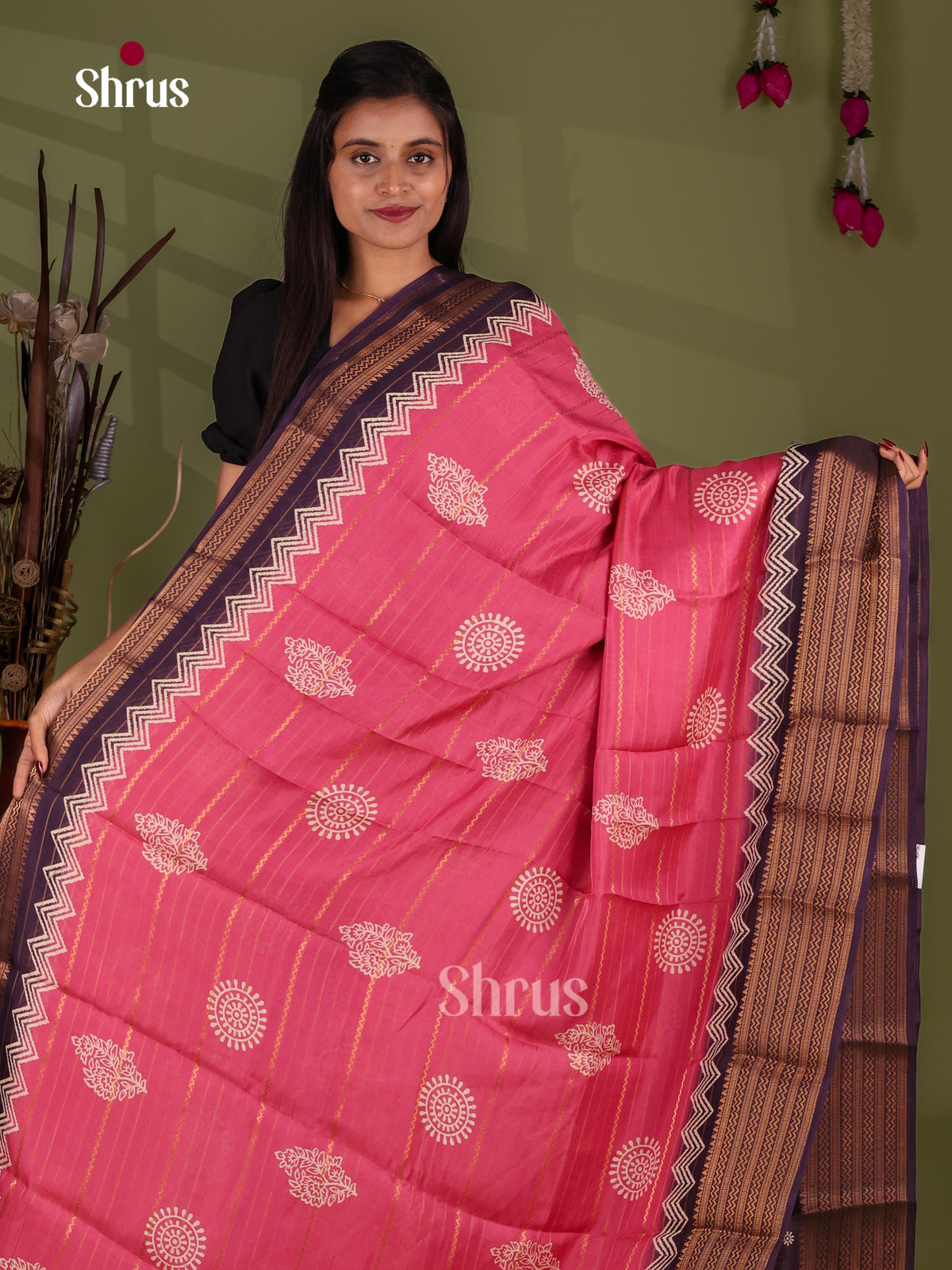 Semi Crepe Saree - EJ11388
