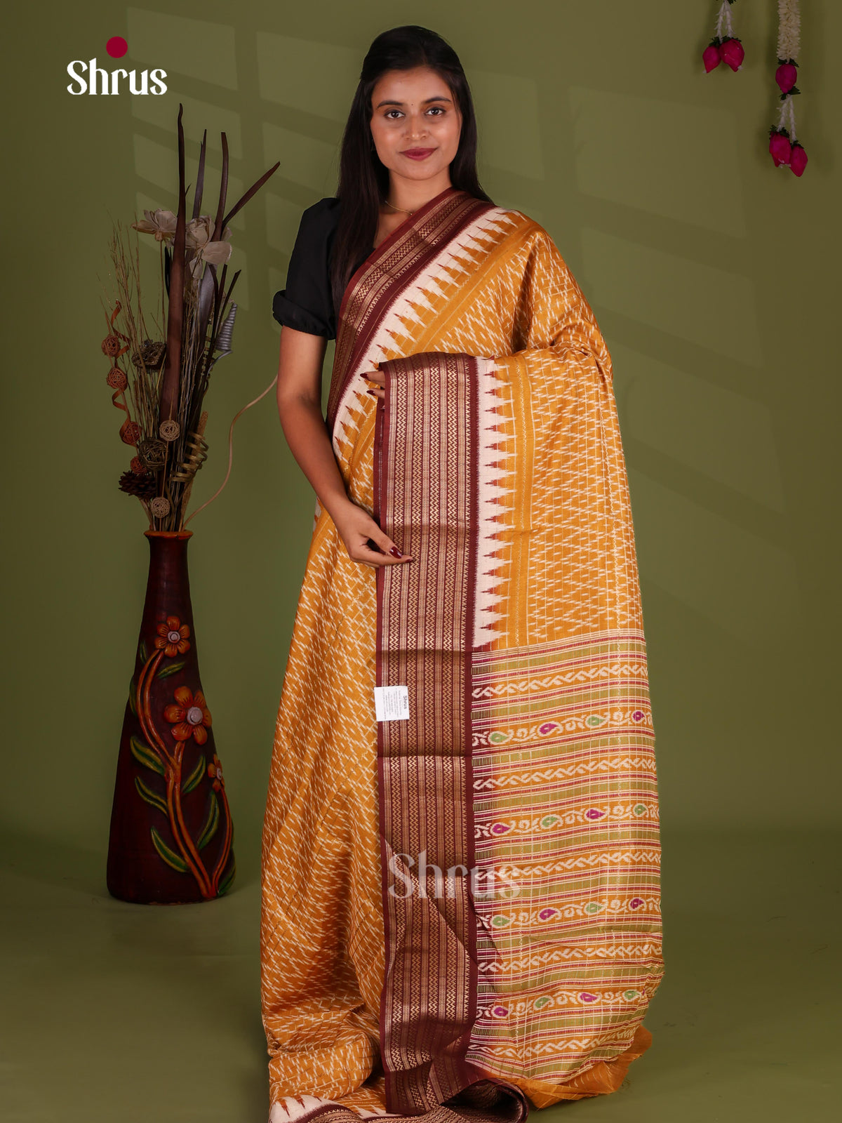 Semi Crepe Saree - EJ11397