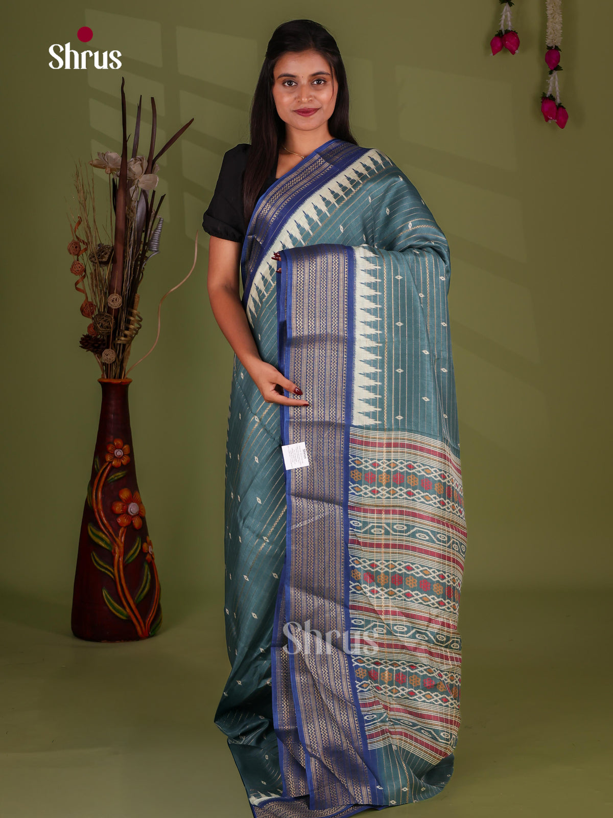 Semi Crepe Saree - EJ11398