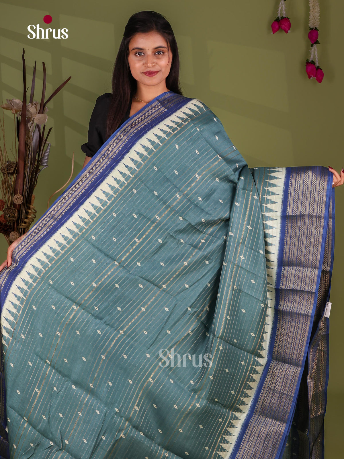 Semi Crepe Saree - EJ11398