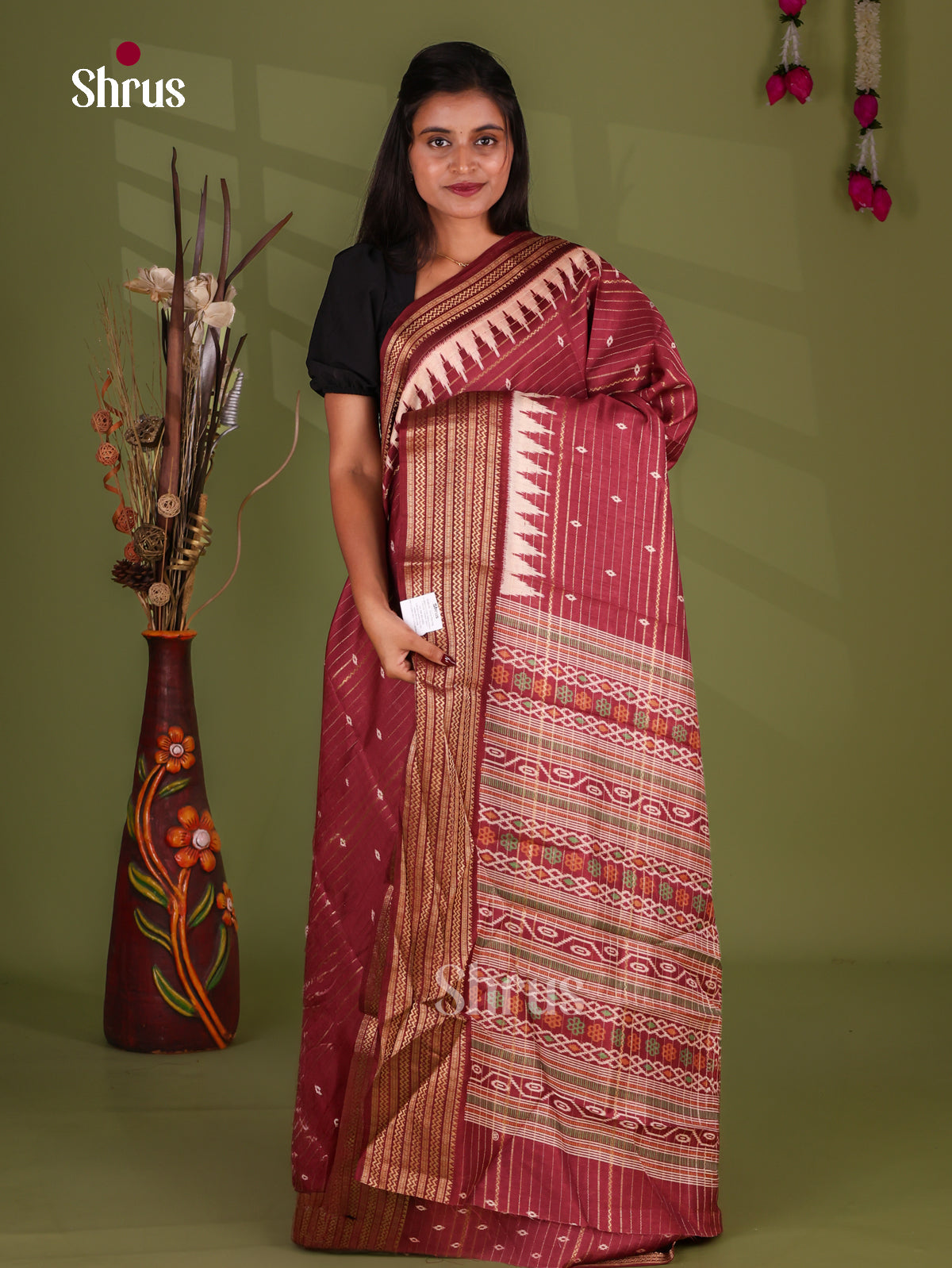 Semi Crepe Saree - EJ11402