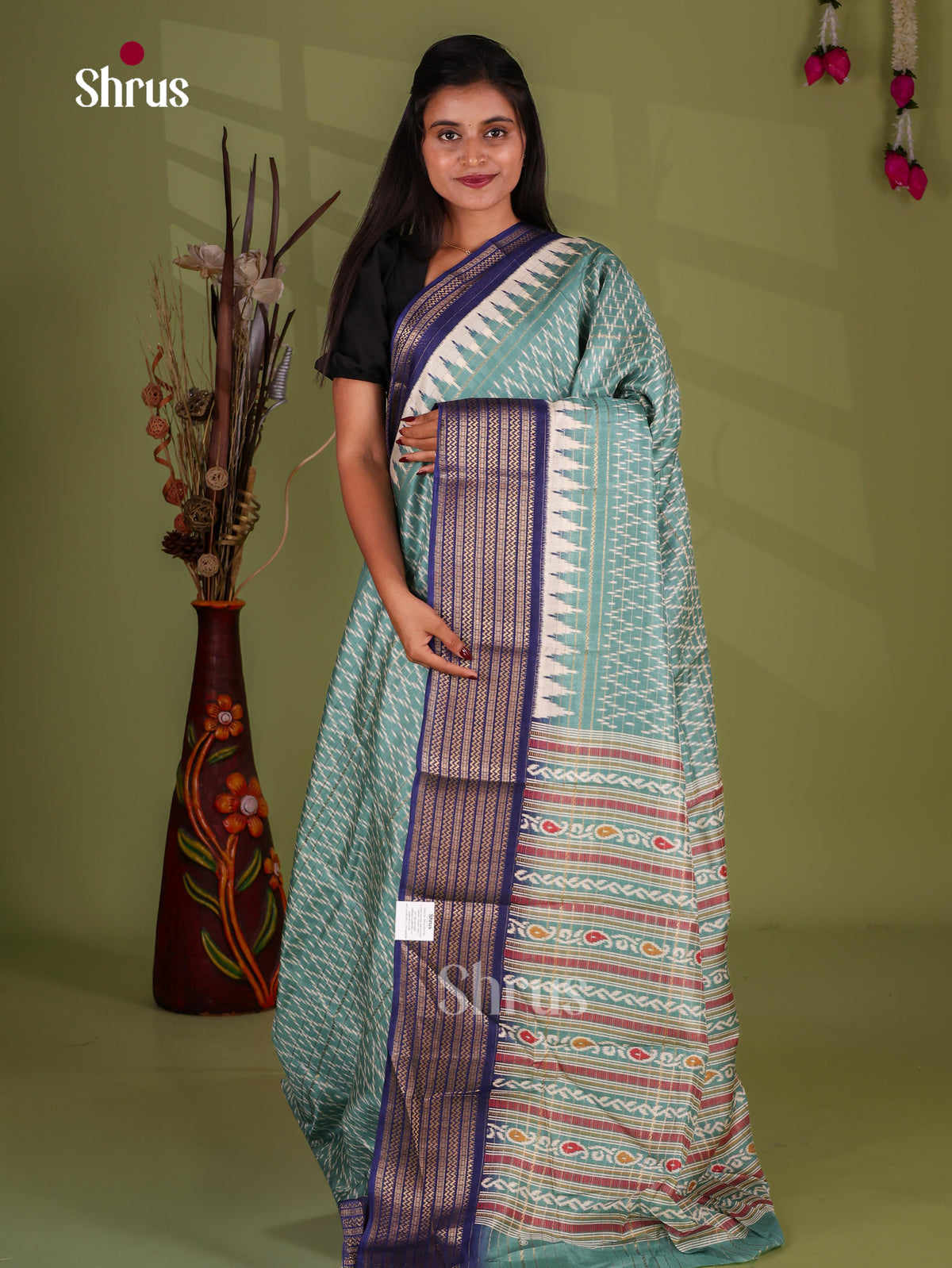 Semi Crepe Saree - EJ11403